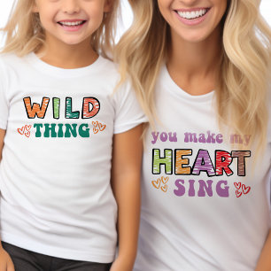 Chose Sauvage Tu Fais Chanter Mon Cœur T-shirt Ass