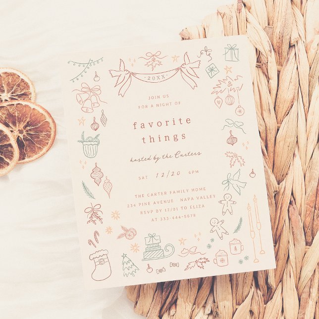 Choses favorites fantasques Budget Noël fête (Créateur téléchargé)