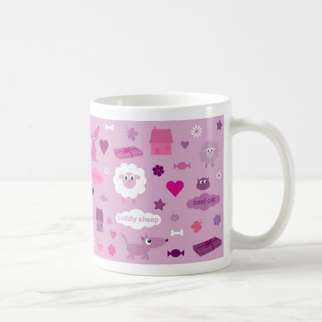 Choses mignonnes pour la tasse de filles (Droite)