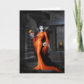 Choses qui vont bosse dans la carte de Halloween