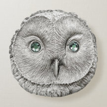 CHOSES SAUVAGES : Coussin argenté de Décor de