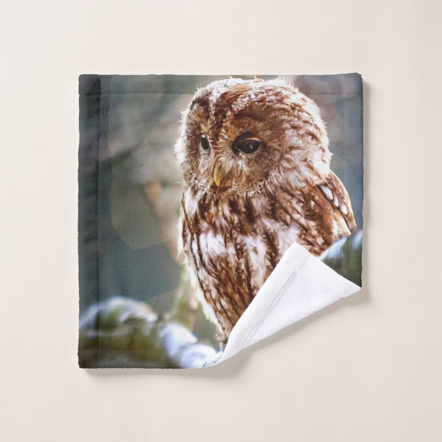 Chouette (Gant de toilette)