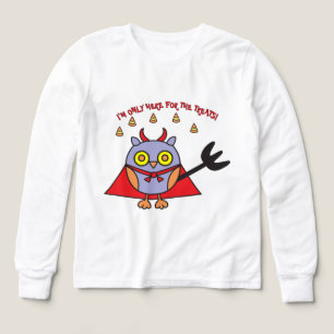 Chouette à malice T-shirt à manches longues pour g