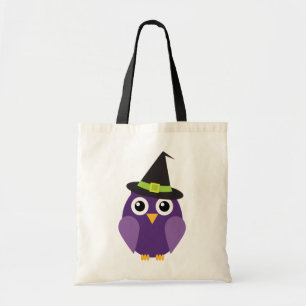 Chouette avec sac d'Halloween Casquette