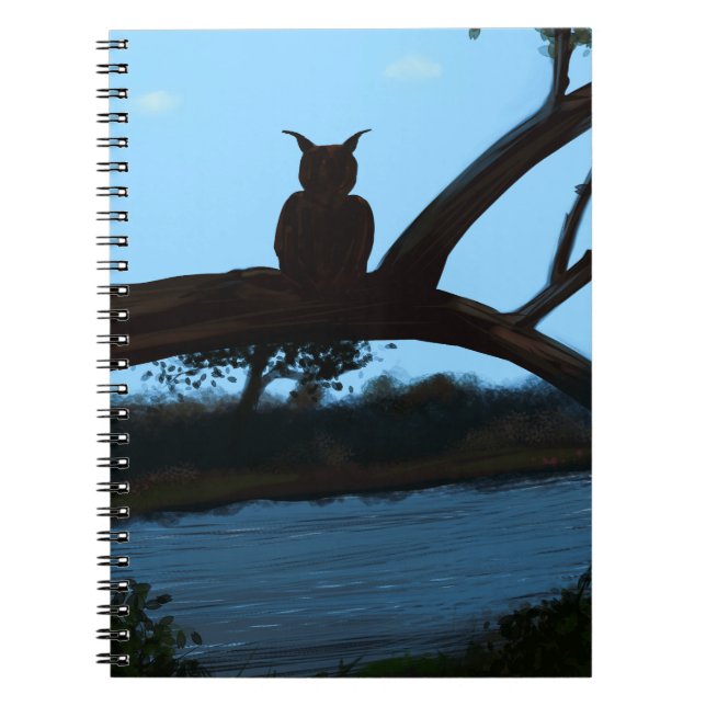 Chouette Carnet spirale (Devant)