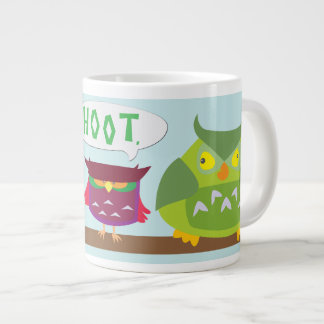 Chouette colorée 20oz Mug