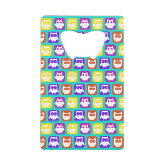 Chouette colorée Motif