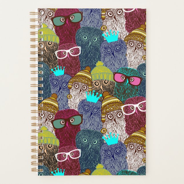 Chouette dans la couronne (Devant)