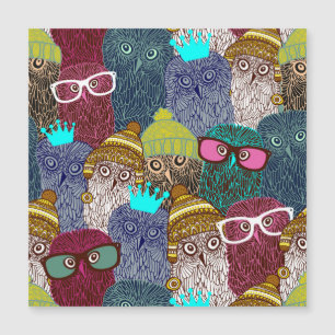 Chouette dans la couronne