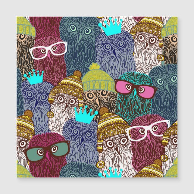 Chouette dans la couronne (Devant)