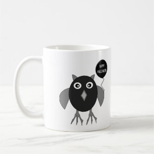 Chouette de la fête d'Halloween déplaisante Mug
