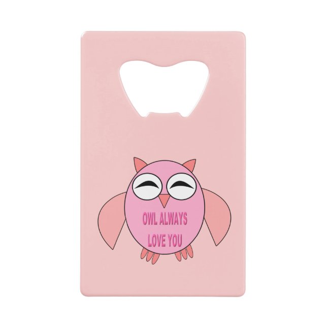 Chouette de message d'amour mignonne (Devant)