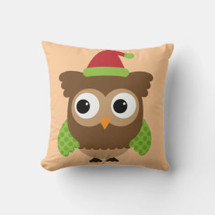 Chouette de Santa Hat sans Coussin d'Écharpe