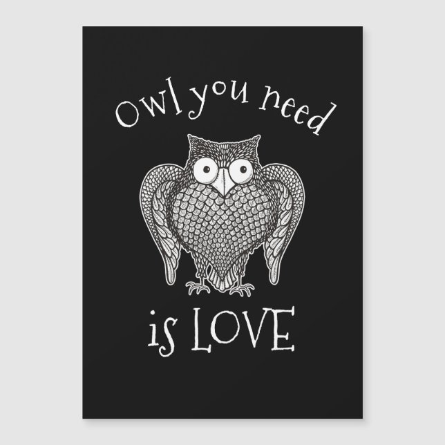 Chouette dont vous avez besoin (Devant)