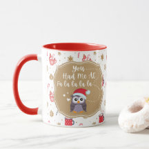 Chouette irky Holiday Mug