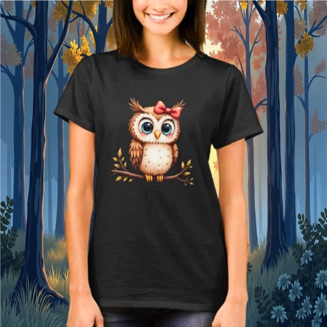 Chouette Je t'aimerai Tshirt (Créateur téléchargé)