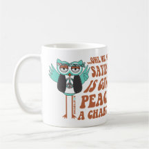 Chouette, On Dit Du Café Mug