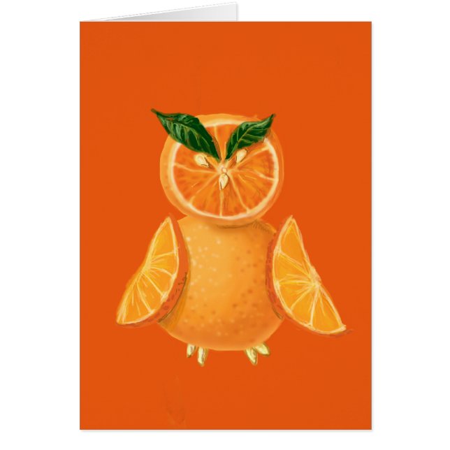 Chouette orange (Devant)