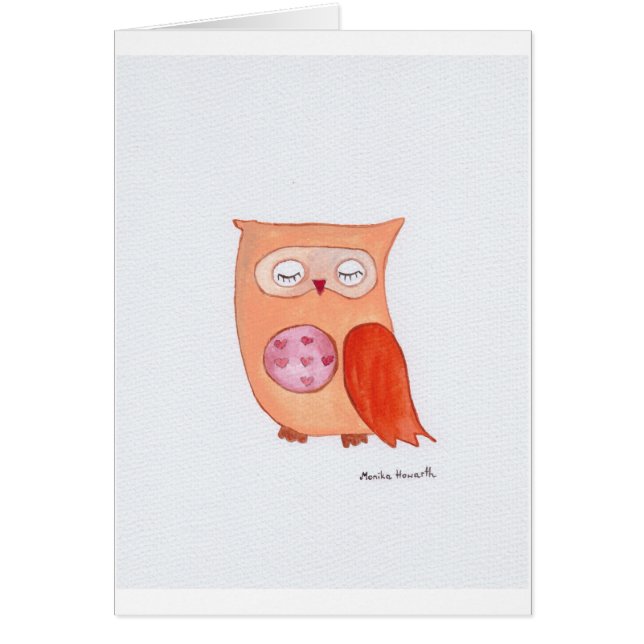 Chouette orange (Devant)