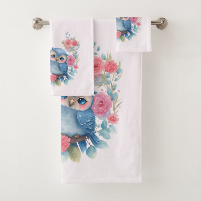 Chouettes amoureuses Assis sur une branche d'arbre (En situation)