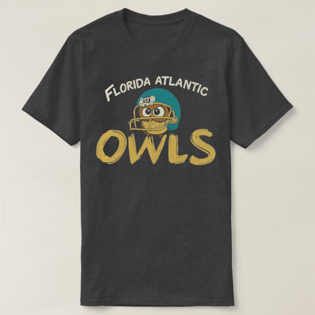 Chouettes de l'Atlantique de Floride TShirt 1 (Design devant)
