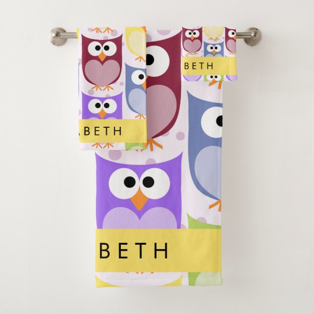 Chouettes mignonnes, Chouette Motif, Chouettes col (En situation)