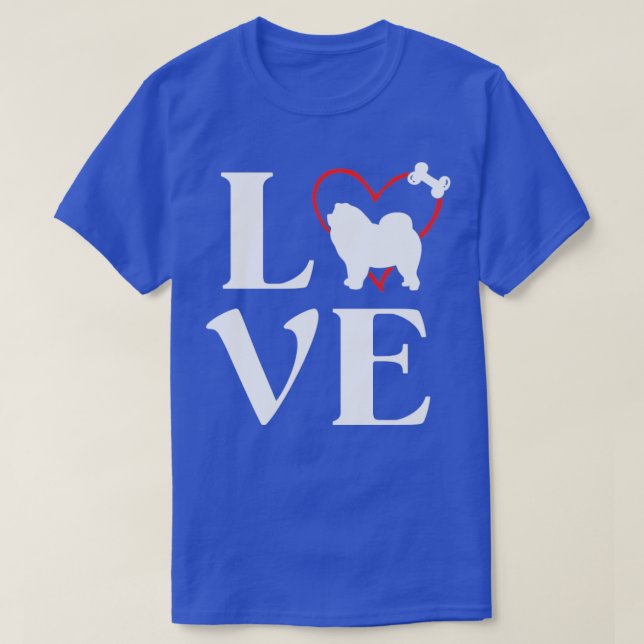 Chow Chow Cadeaux Love Chiens Tshirts Pour Femmes  (Design devant)