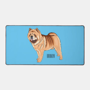 Chow Chow dog cartoon