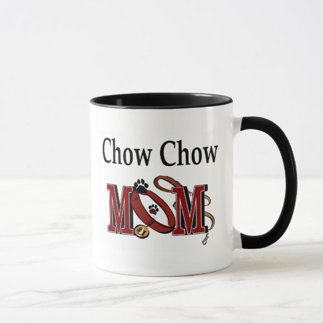 Chow Chow Maman Mug (Droite)