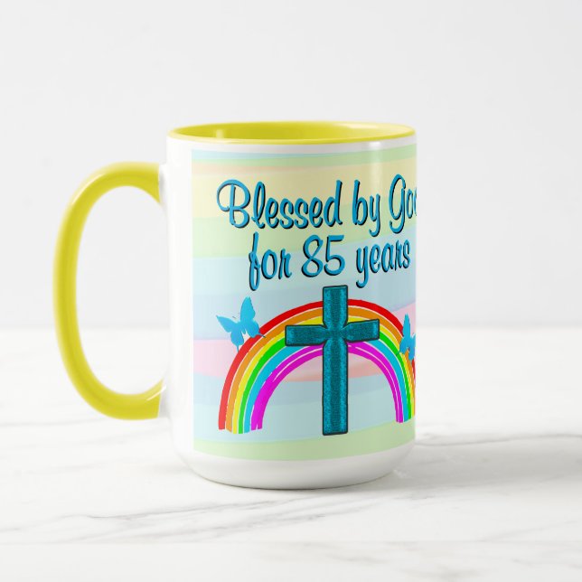 CHRÉTIEN 85E ANNIVERSAIRE BÉNÉFICIE DE MUG (Gauche)