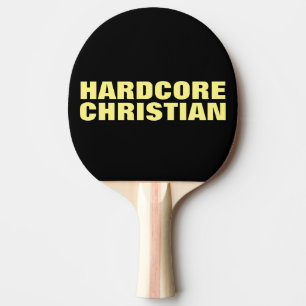 CHRÉTIEN, RAQUETTES DE PING PONG CHRÉTIEN HARDCORE