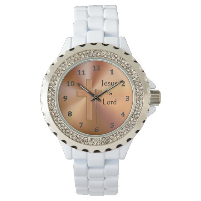 Chrétienne Montres pour Femmes Rhinestones Regarde (devant)