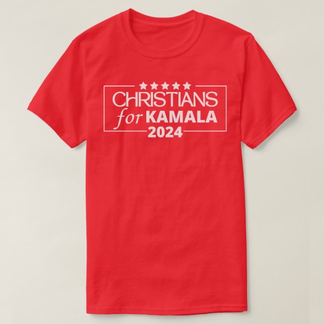 Chrétiens pour Kamala 2024 TShirt (Design devant)