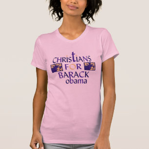 Chrétiens pour le T-shirt 2012 de Barack Obama