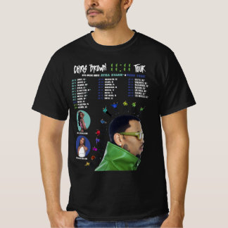 Chris 1111 Tour 2024 T-shirt Brown 2024