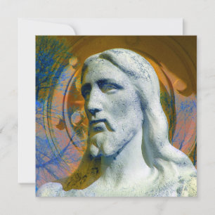 Christ avec Halo 2005 Computer Art Card