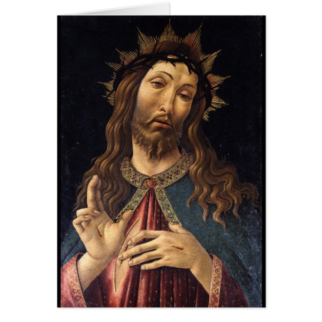 Christ couronné d'épines par Botticelli (Devant)