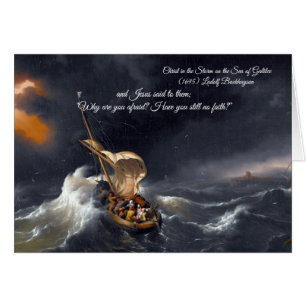 Christ dans la tempête