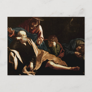 Christ dans le jardin par Caravaggio Carte postale