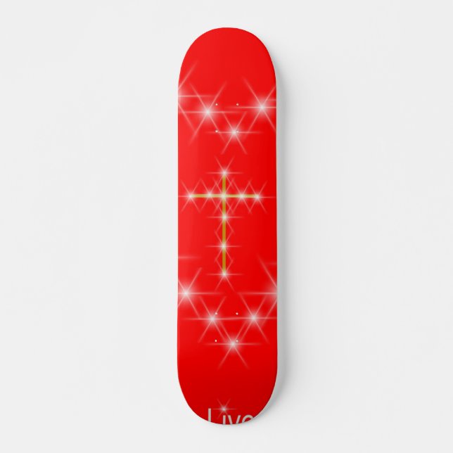 Christ dans votre coeur Skateboard (Devant)