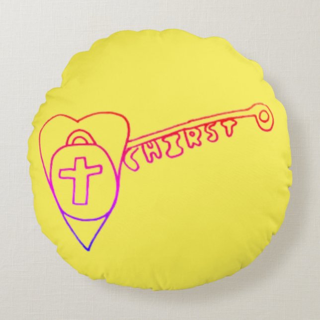 Christ est le Coussin principal (Devant)