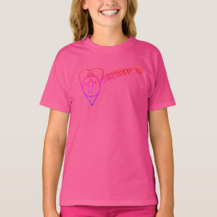 Christ est le T-shirt de base des filles clés