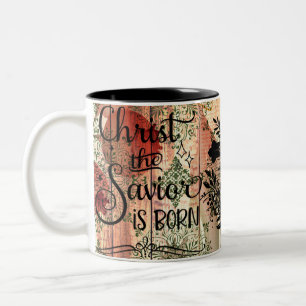 Christ est né Mug de Noël