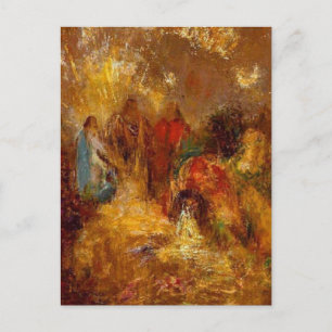 Christ et ses disciples par Odilon Redon Carte pos