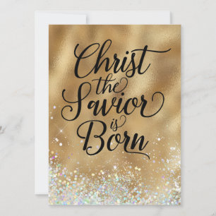 Christ le Sauveur est né Noël chrétien