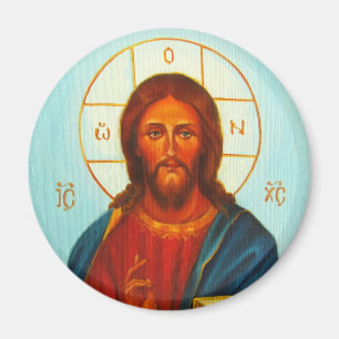 Christ Pantocrator Magnet d'icônes orthodoxes