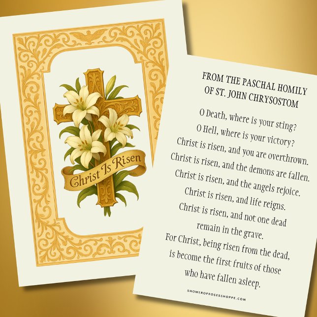 Christ Ressuscité Catholique Pâques Prière (Créateur téléchargé)