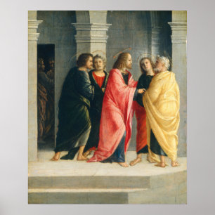 Christ - Vincenzo Civerchio Poster d'art