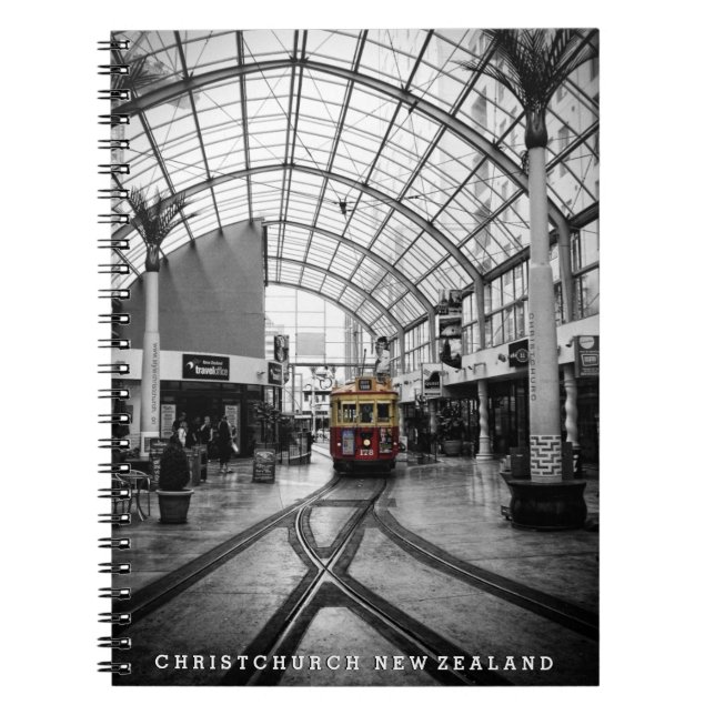 Christchurch City Tour Tram New Zealand Carnet (Devant)