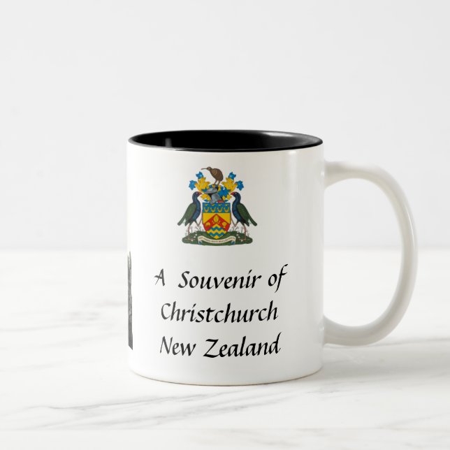 Christchurch, NZ, Mug Souvenir (Droit)